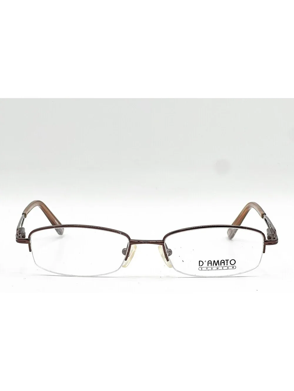 D'Amato Eyewear Dw593 Brn Brown Authentic Eyeglasses 51-17-135